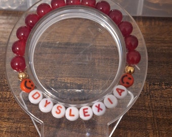 Dyslexia Awareness| Red Awareness| Red Ribbon