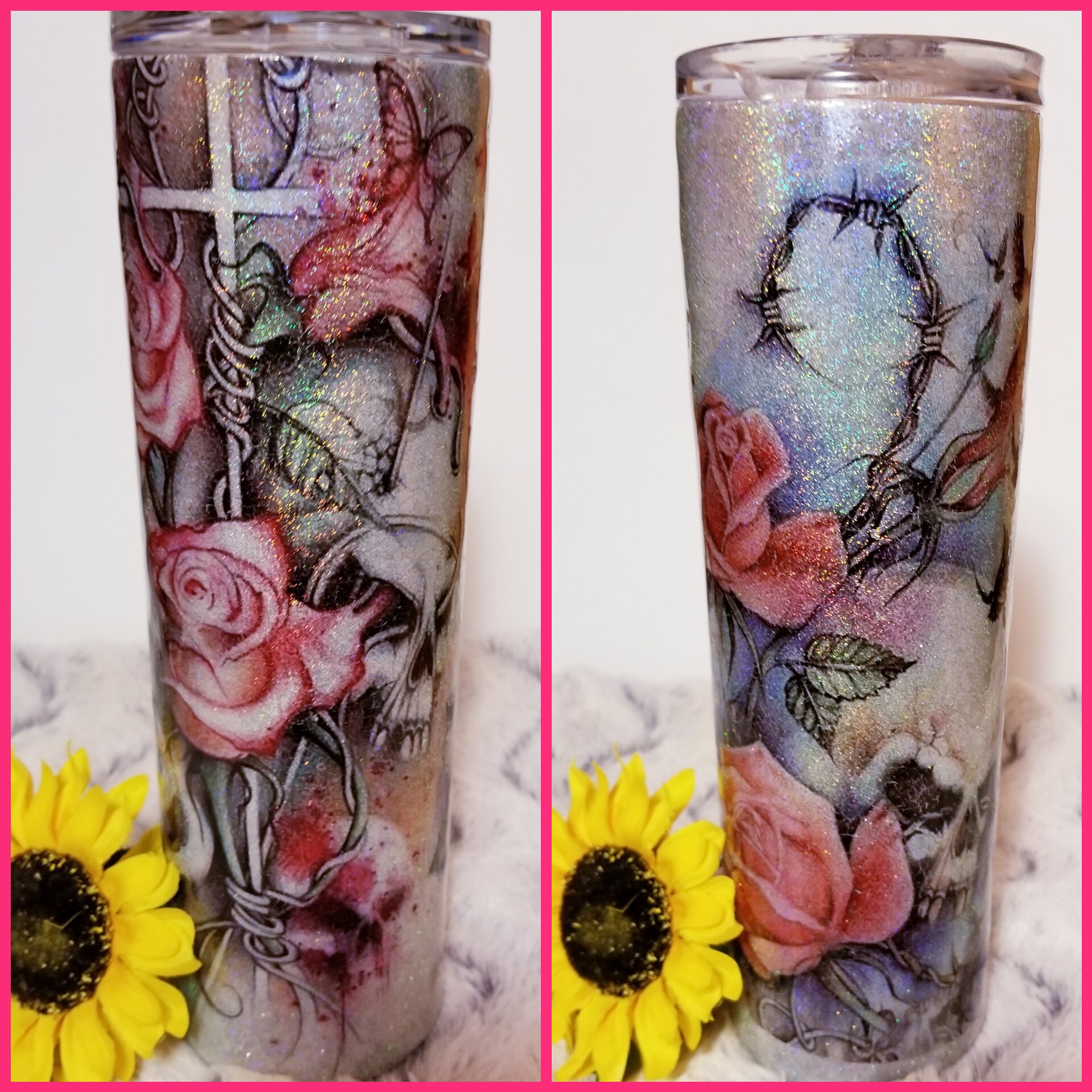 Tattoo tumbler Etsy
