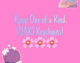 Kpop OAK sleutelhangers!