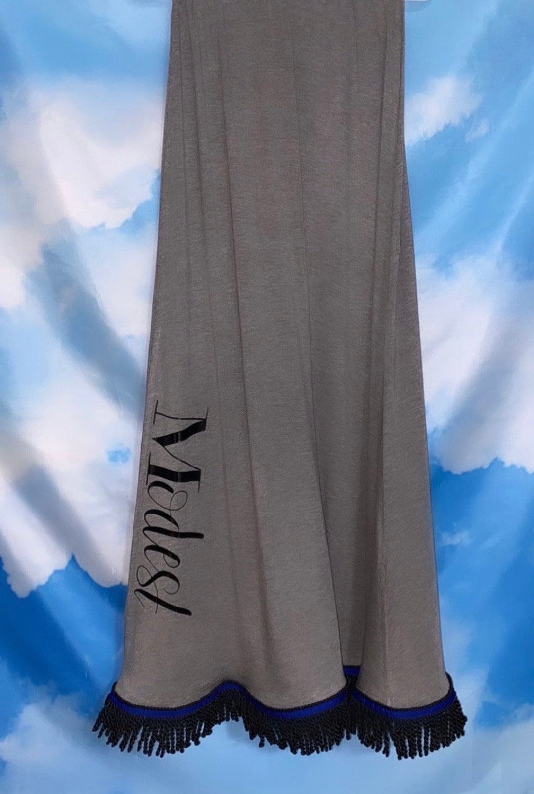 Custom Hebrew Israelite Skirt W/ Fringes Etsy