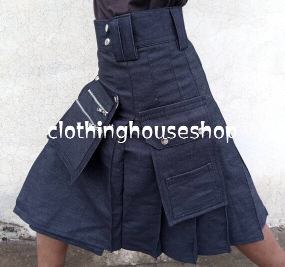 Denim kilts for sale sale