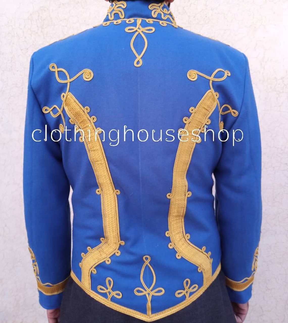 Mens Military Hussar Jacket Hussar Jacket for Men Wool Etsy