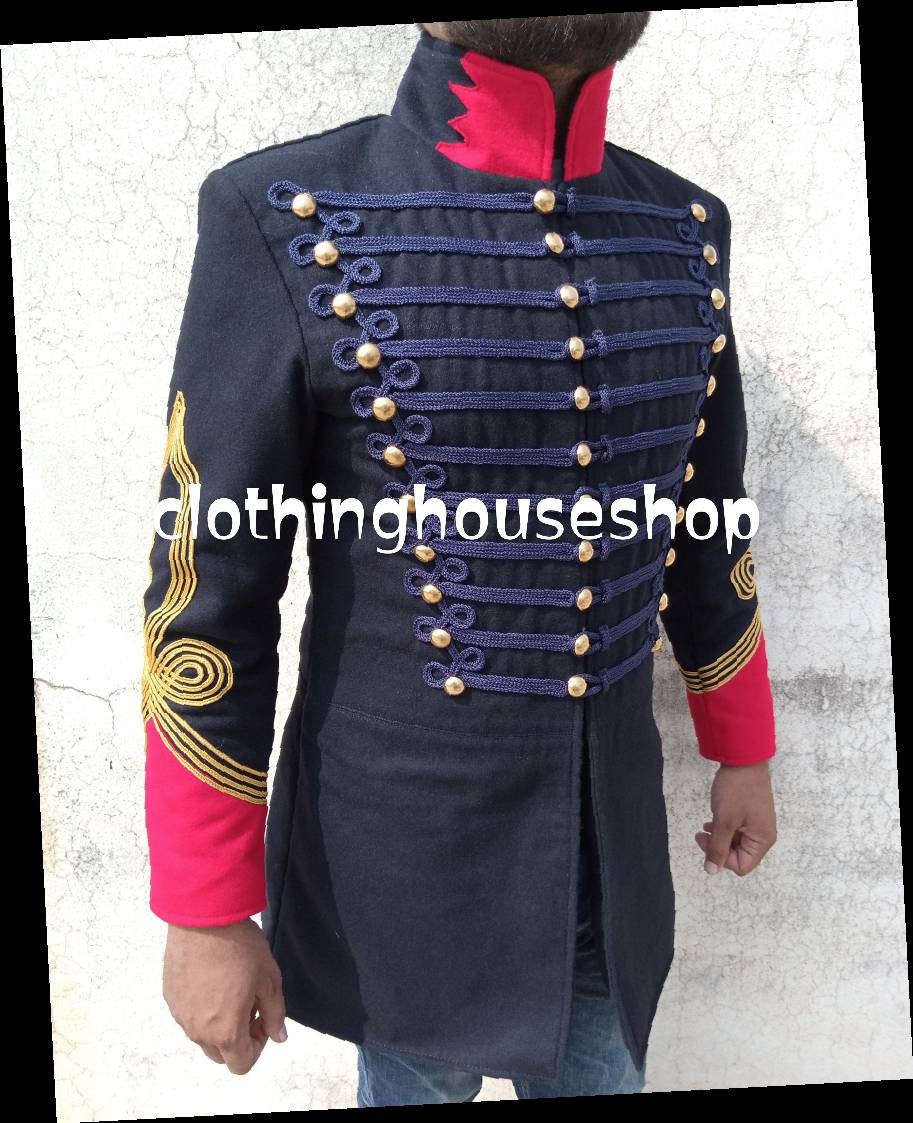 British Army Hussars Jacket Steampunk Military Uniforms Military Jackets  for Sale Steampunk Military Jacket -  Sweden