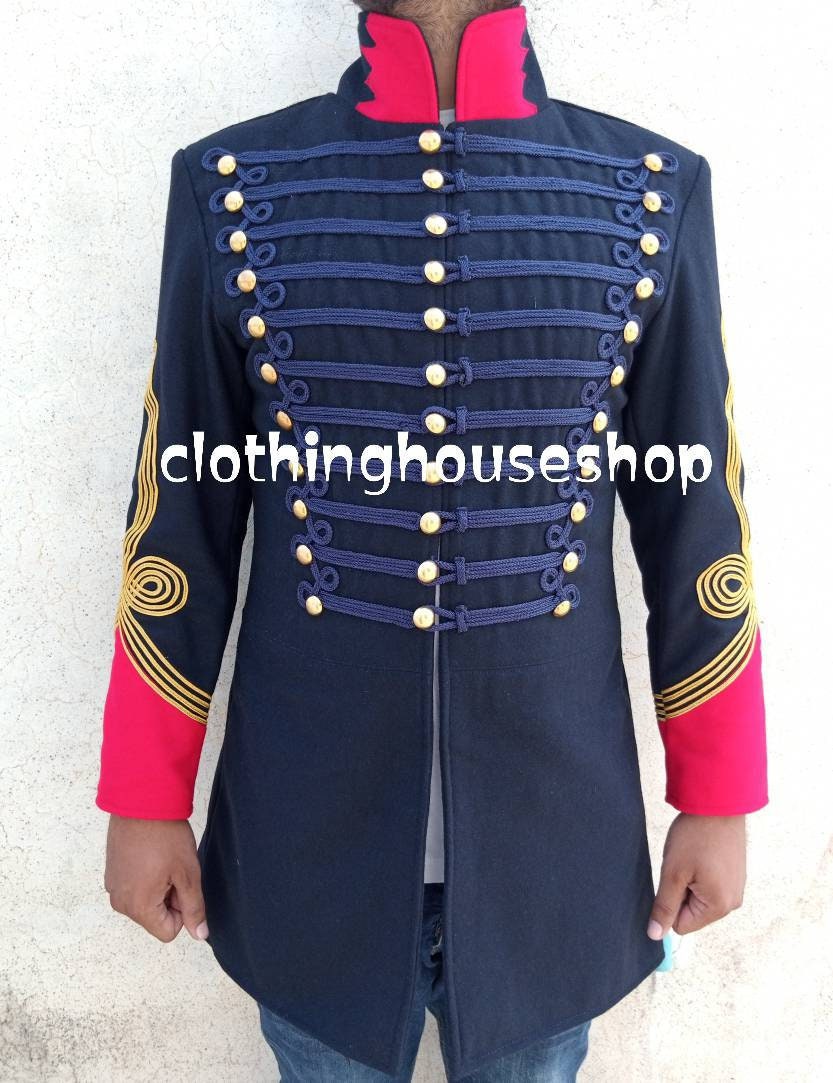 British Army Hussars Jacket Steampunk Military Uniforms - Etsy