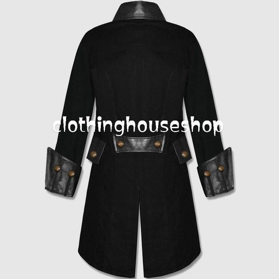 Gothic shop black coat