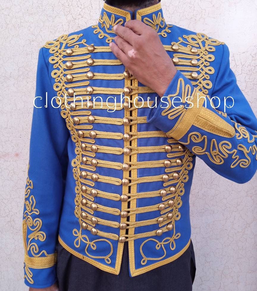 Mens Military Hussar Jacket Hussar Jacket for Men Wool Etsy