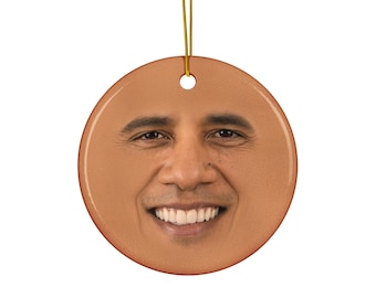 Ceramiczna ozdoba Obamy