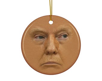 Trump Ceramic ornament