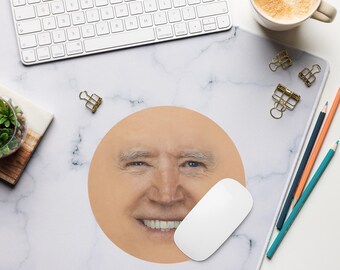 Biden Round mouse pad