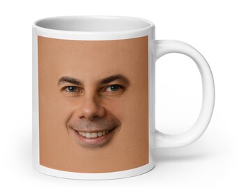 Pete Buttigieg Biały błyszczący kubek