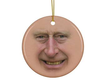 Ceramiczna ozdoba króla Karola