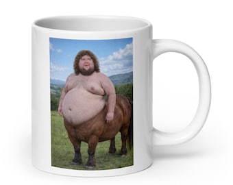 Kubek błyszczący JD Vance Centaur White