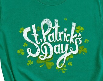 Irish Shirt, St. Patrick's Day Shirt, St. Patrick's Day T-Shirt for Women, St. Patrick's Shirt for Women, Luck of the Irish, Shamrock Shirt