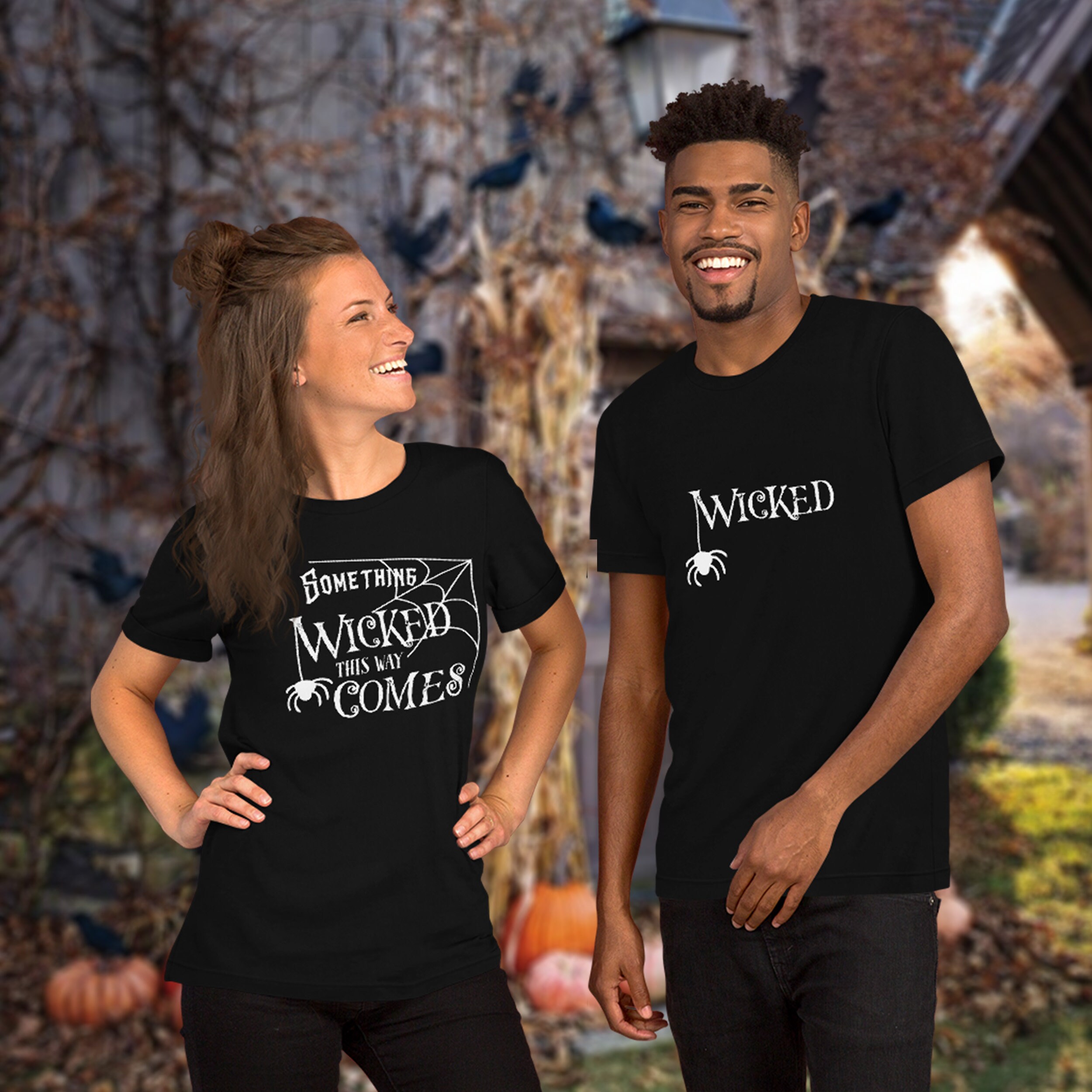 Something Wicked This Way Comes Halloween + Wicked Shirts, Halloween ...
