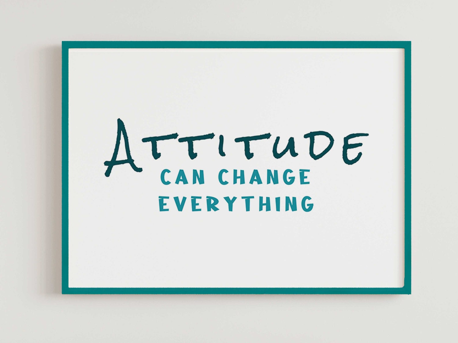 Kantoor Decor Positief Citaat Attitude Change Teken Etsy Kantoor Decor Positief Citaat Attitude Change Teken Etsy