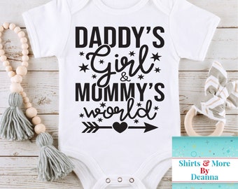 Daddy's Girl & Mommy's World Bodysuit