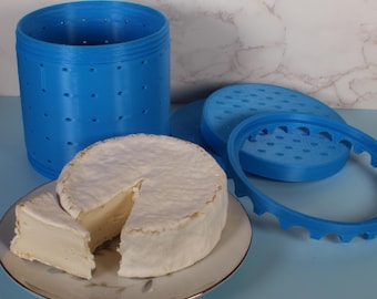 Moule à camembert imprimé en 3D, pour retourner le fromage facilement !
