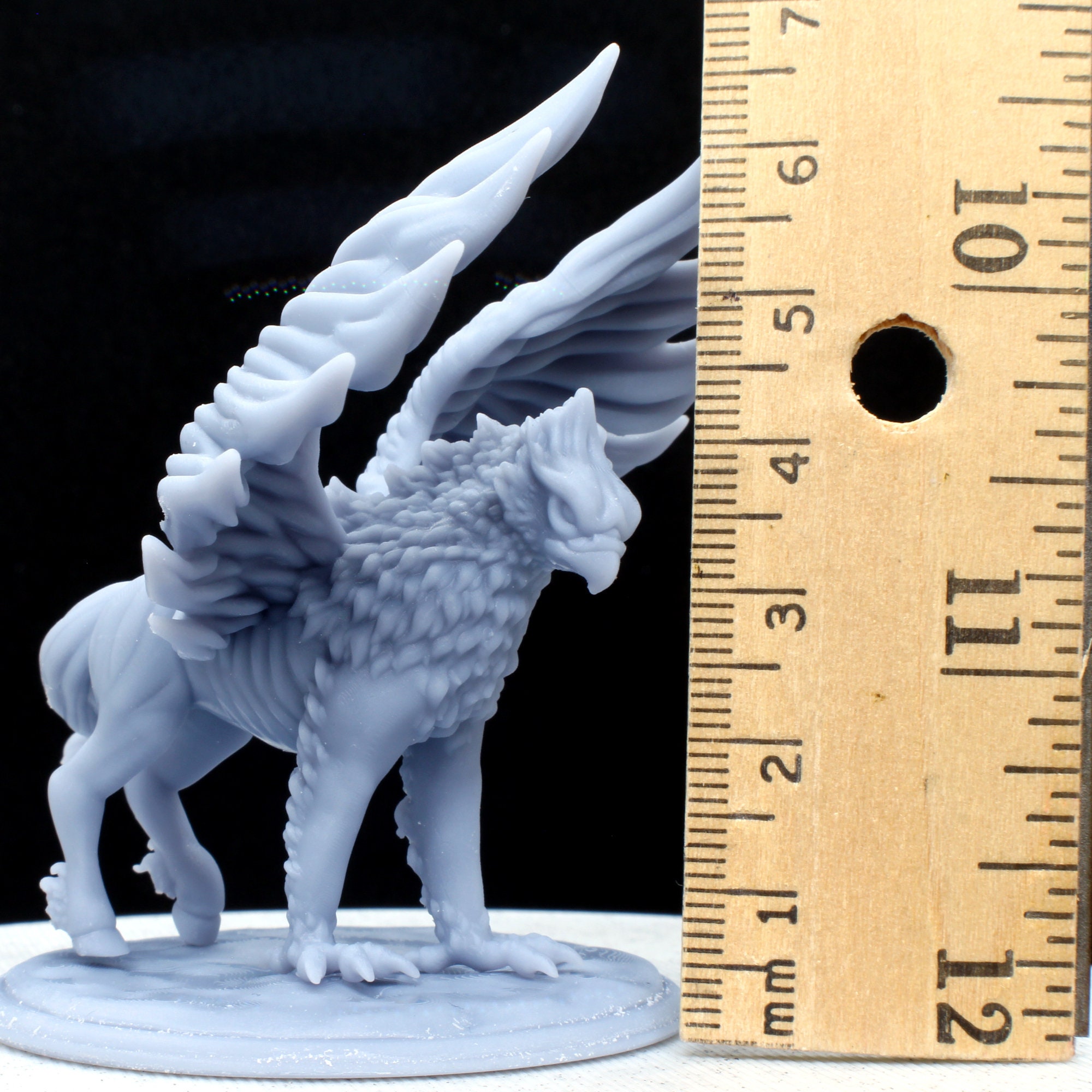 Hippogriff Miniature Large Size 2 inch base DnD Monster | Etsy