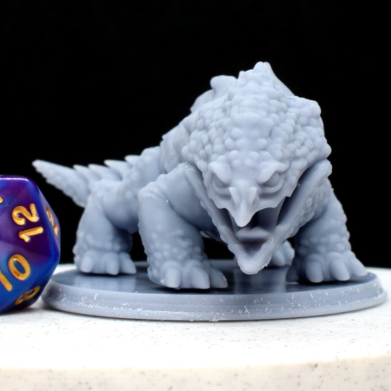 Bulette Miniature Model, 3D Resin Print for Dnd, Tabletop Games - Etsy