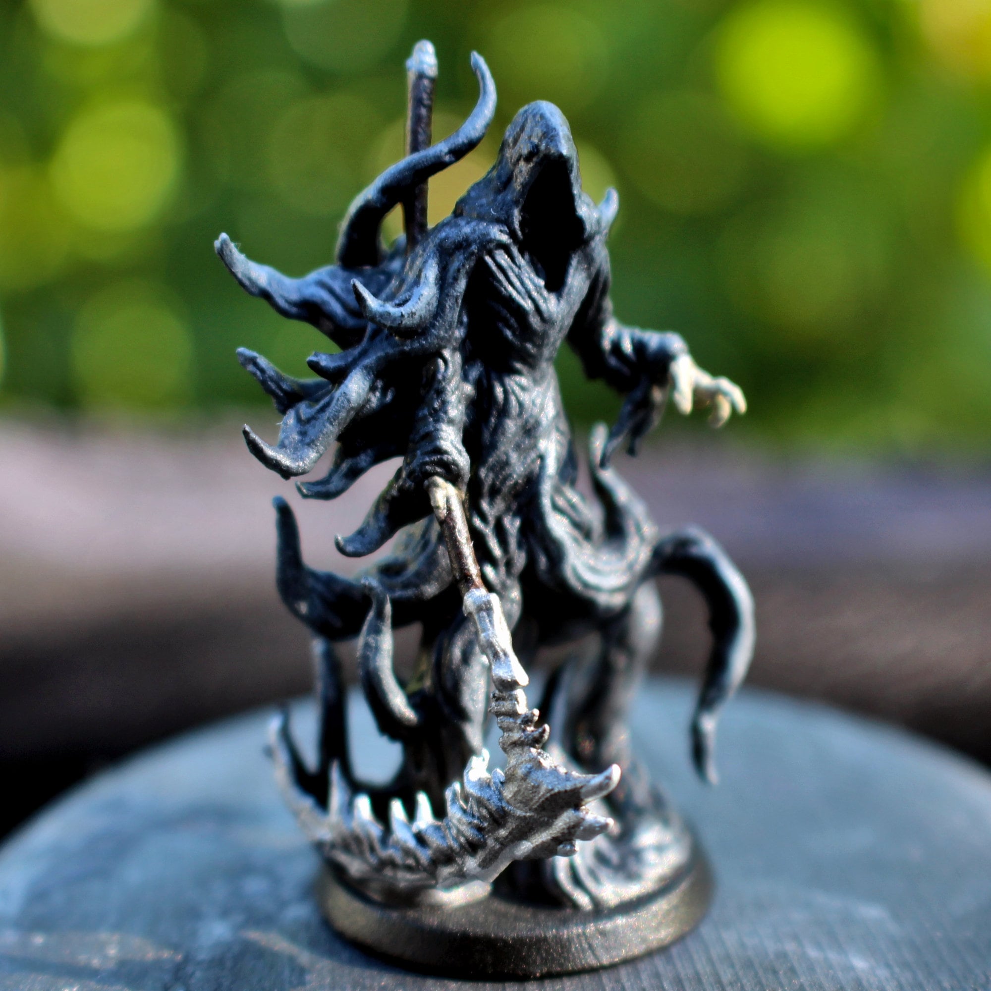 Grim Reaper Miniature Monster. 3D Resin Print. Available Printed