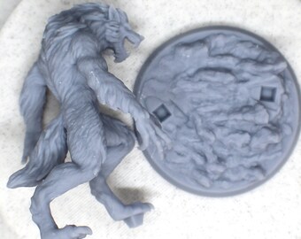 IMPRÉSSION 3D LOUP à l'affût EUR 5,20 - FR