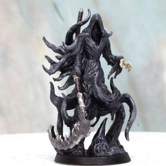 Grim Reaper Miniature Monster. 3D Resin Print. Available | Etsy