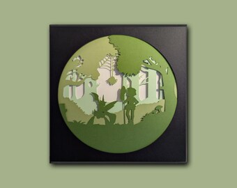 Bugsy - Azaela City - Bug Gym Leader - Pokemon - Paper Art