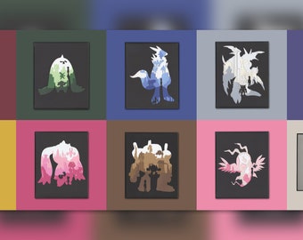 DISCOUNT BUNDLE - Season 3 Digimon - Paper Art