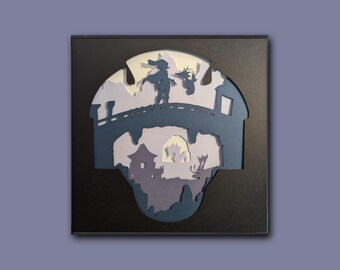 Clair - Blackthorn City - Dragon Gym Leader - Pokemon - Paper Art