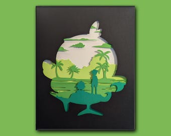 Browt - Paper Art- Pokemon