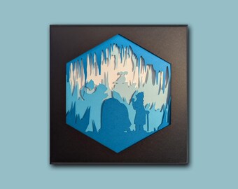 Pryce - Mahogany City - Ice Gym Leader - Pokemon - Paper Art