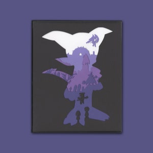 Impmon - Paper Art- Digimon