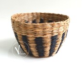 Woven Basket Boho Style, Storage Baskets Rattan Natural Seagrass Baskets, Home Decor Organisation, Planter Bohemian Planters Wicker