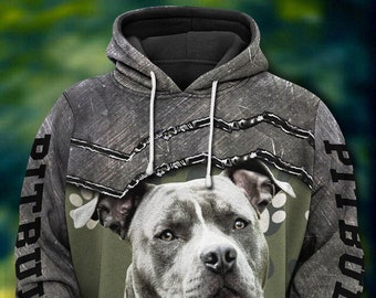 Dog Pitbull My Friend Sweatshirt Hoodie, Pitbull Hoodie, Pitbull Pullover, Dog Hoodie, Dog Sweatshirt, Pitbull Zip Hoodie, Dog Lover Gift