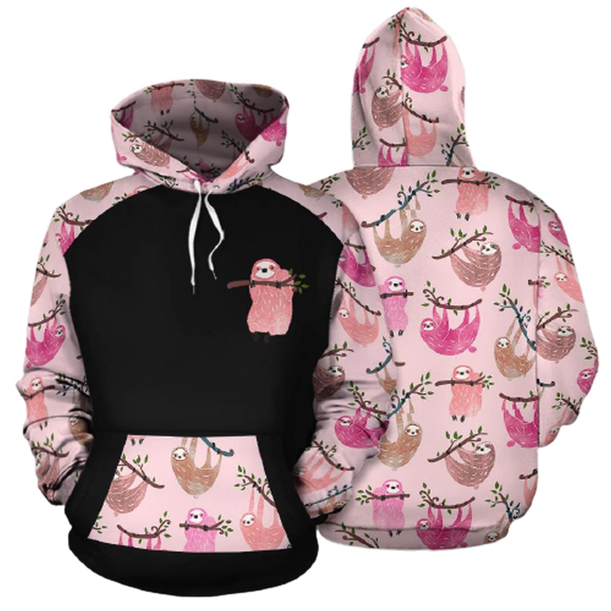 Sloth Hoodie - Etsy