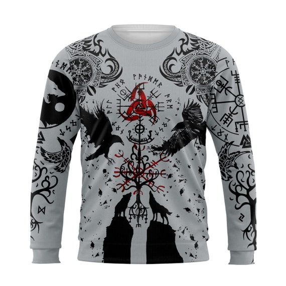 Viking tattoo online hoodie