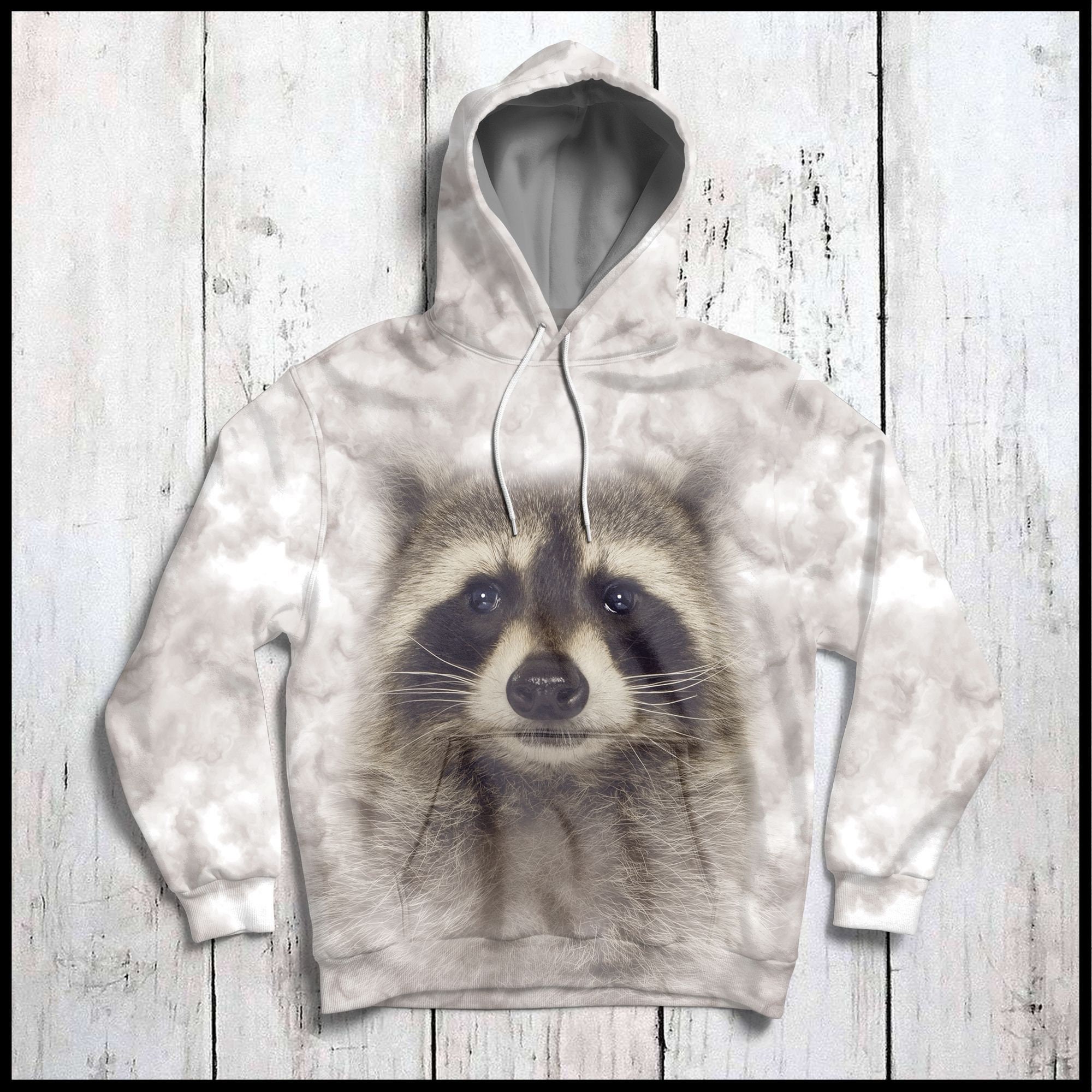 Awesome Raccoon Hoodie, Raccoon Hoodie, Animal Lover Shirt, Animal Gift