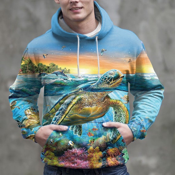 Sea turtle sweatshirt clearance