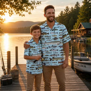dad son matching dress shirts Shop Wanted Red Checked Father Son Matching Dress Shirts Combo