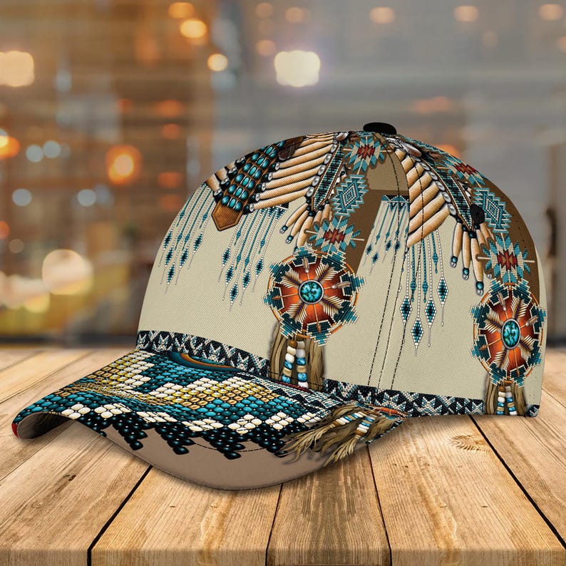 Native Cap Native American Cap, Native American 3D Full Print Baseball Cap Hat ...