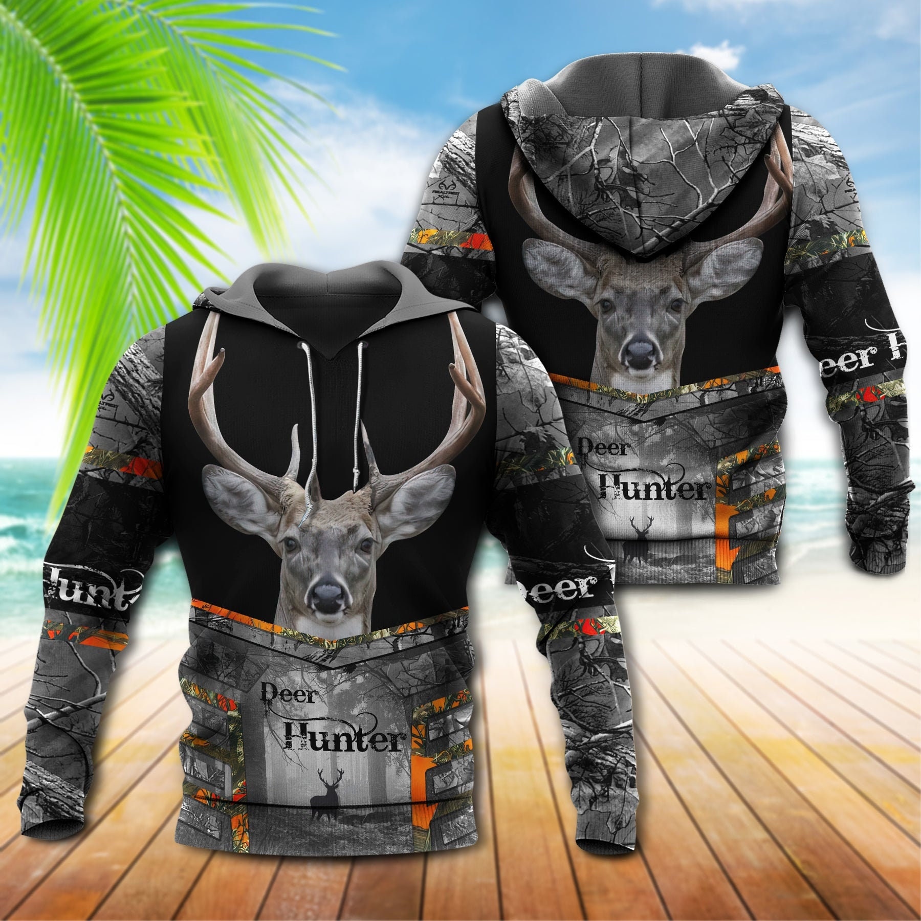 Deer hunting hoodie cheap