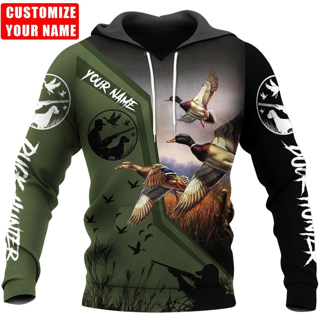 Unisex Duck Hunter Sweatshirt Hoodie, Duck Hunter Hoodie, Hunter