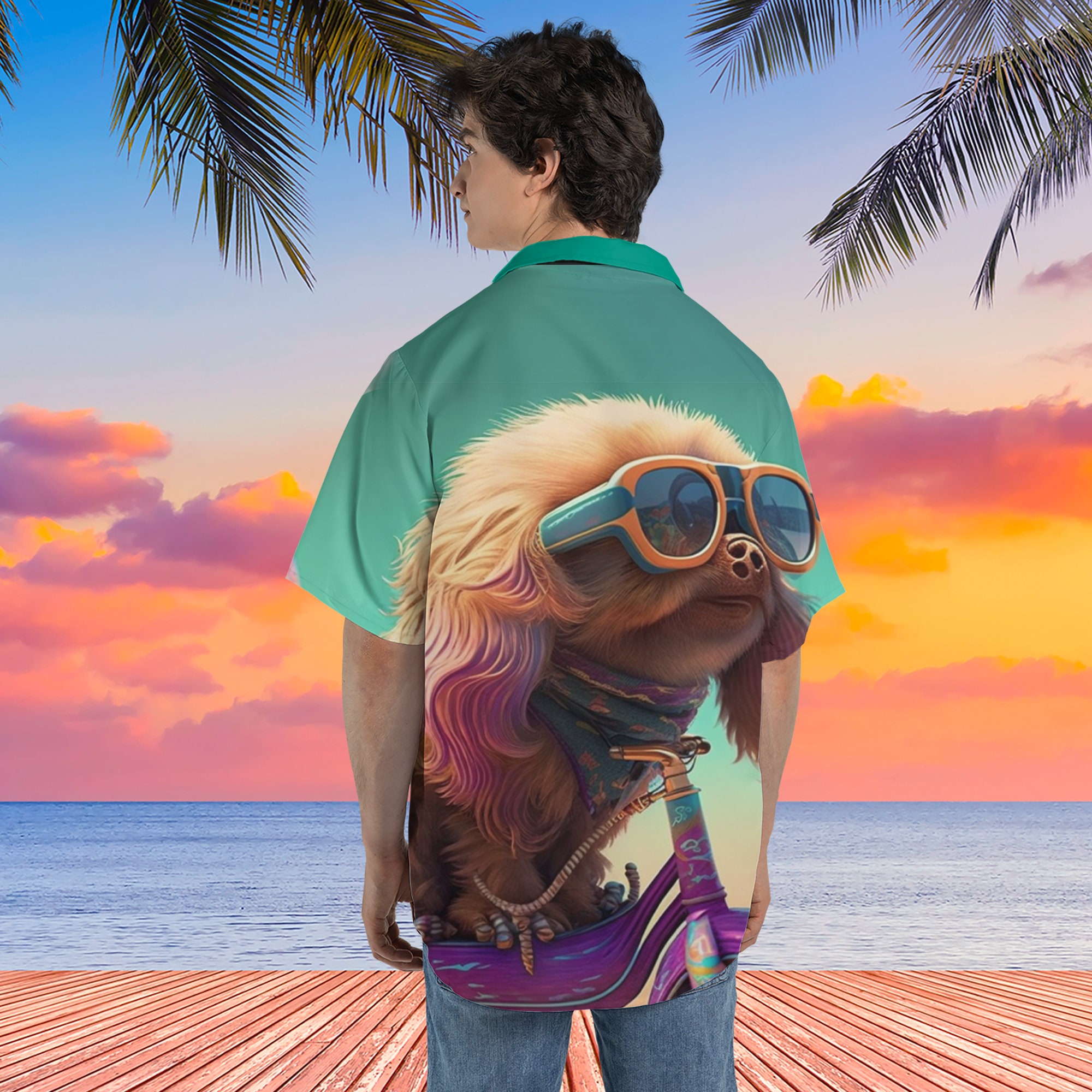 Cool Sussex Spaniel Dog Hawaiian Shirt, Dog Lovers Summer Beach Hawaii