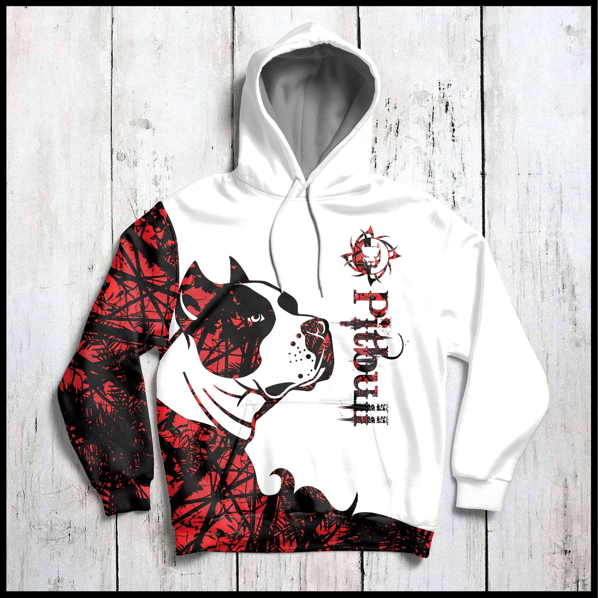 Unisex Love Pitbull Hoodie, Pitbull Lover Hoodie, Dog Lover Hoodie, Dog Lover Gift