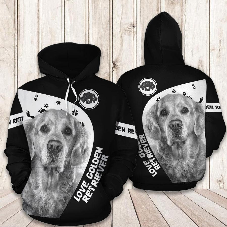 Unisex Golden Retriever Hoodie, Golden Retriever Hoodie