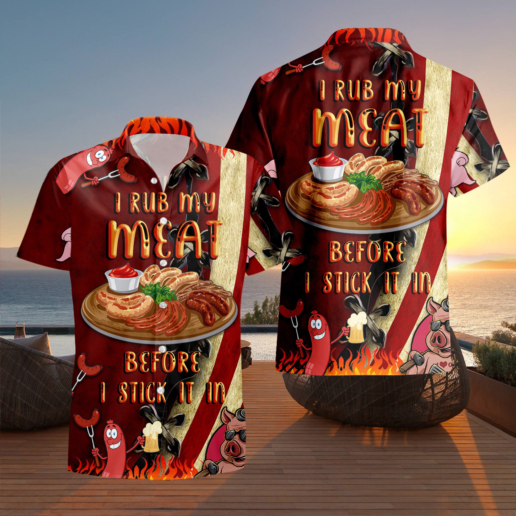 Rub My Meat T-Shirt Rub My Meat T-Shirt