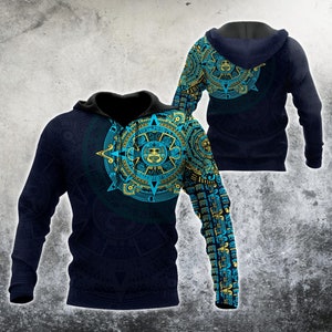 Mens Aztec Hoodie 