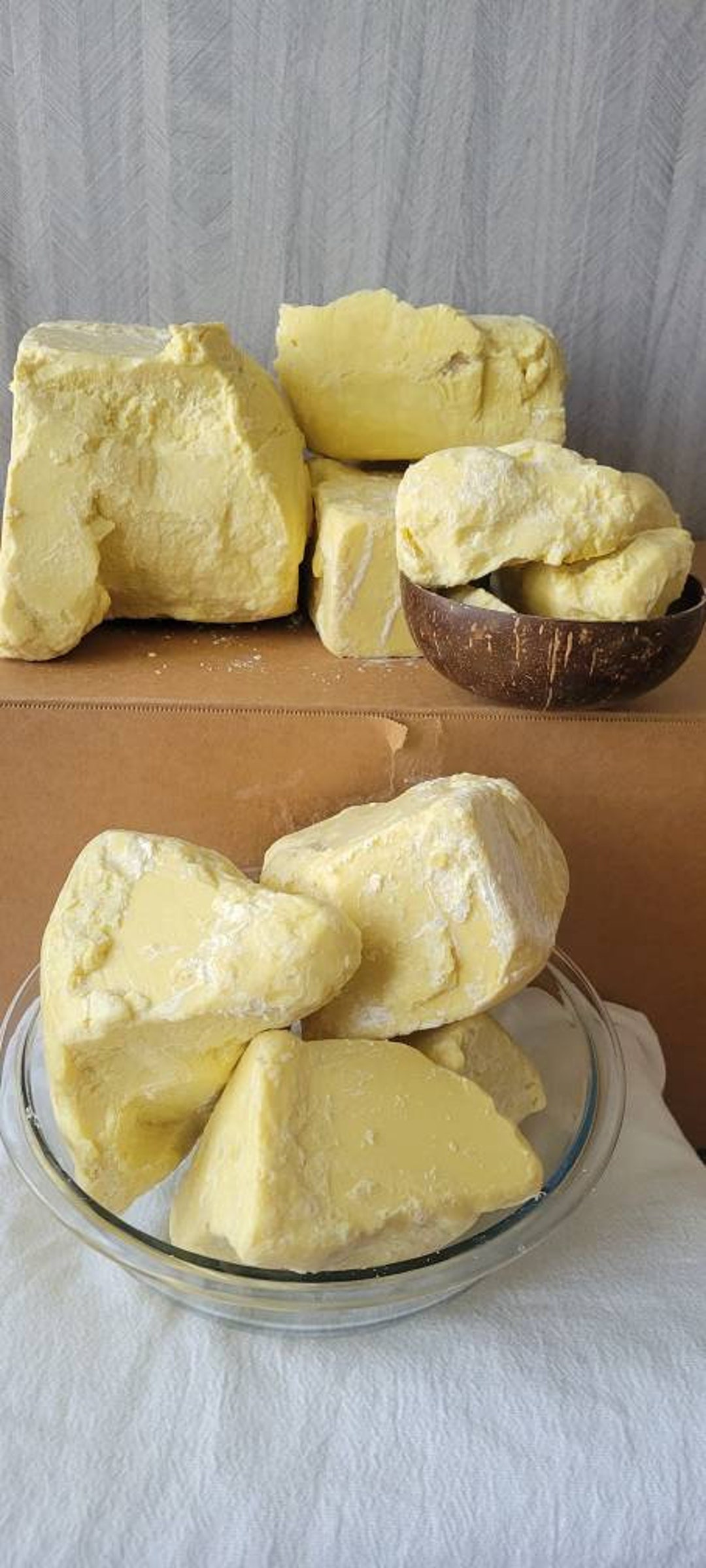 Raw Cocoa Butter Block 100 Pure Organic Cocoa Bean Unrefined Etsy