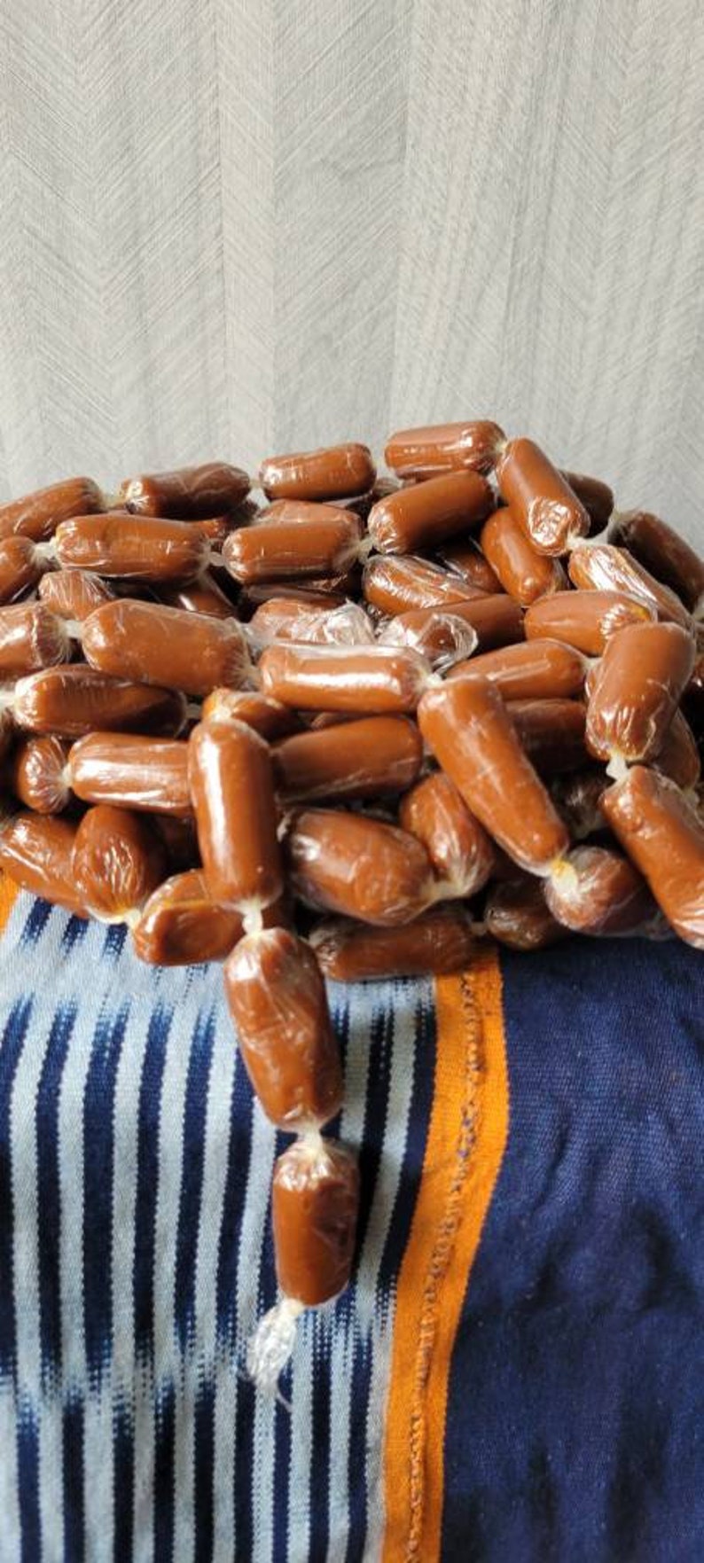 Ayigbe Toffee / Caramelized Coconut Candy / Hard Candy / Kube Etsy