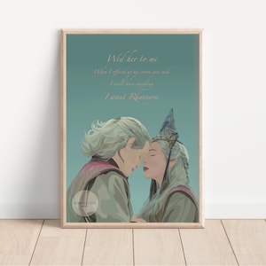 Rhaenyra Daemon Targaryen Print